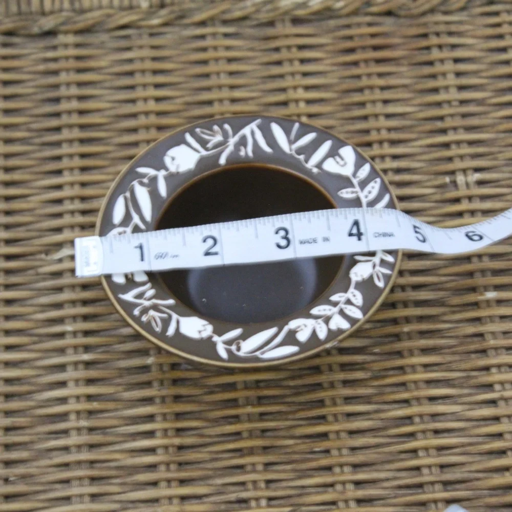 Williams Sonoma.  Mahogany Brown Serving Bowl with Matching Dip Cup.  Set of two